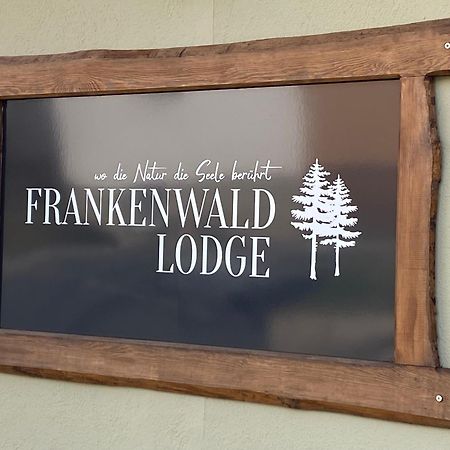 Frankenwald-Lodge Schwarzenbach am Wald Exteriér fotografie