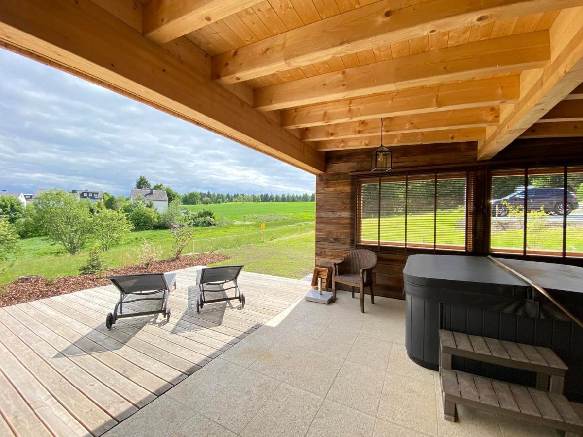 Frankenwald-Lodge Schwarzenbach am Wald Exteriér fotografie