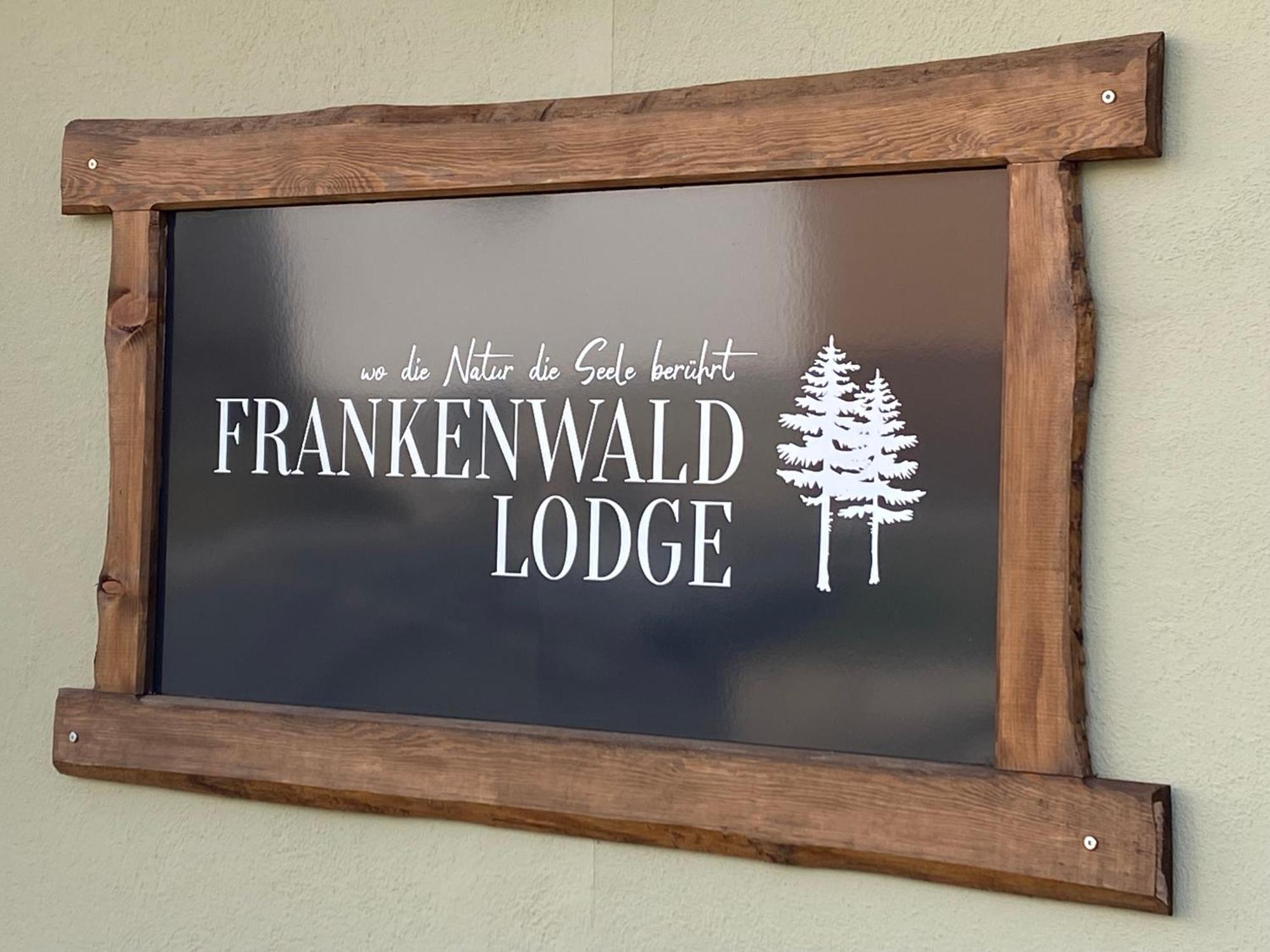 Frankenwald-Lodge Schwarzenbach am Wald Exteriér fotografie