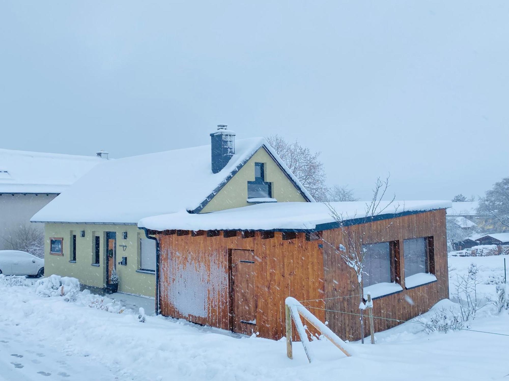 Frankenwald-Lodge Schwarzenbach am Wald Exteriér fotografie
