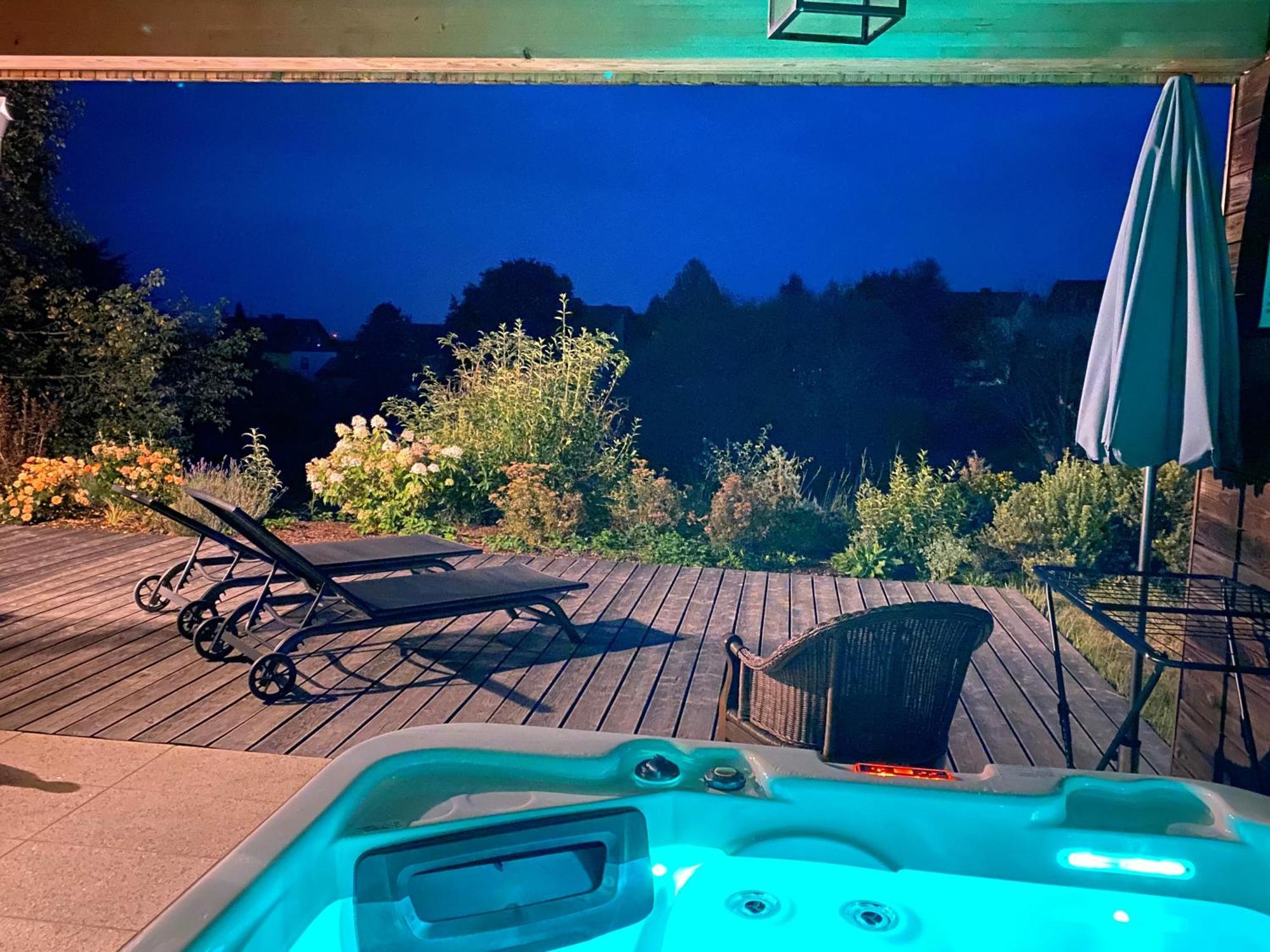 Frankenwald-Lodge Schwarzenbach am Wald Exteriér fotografie