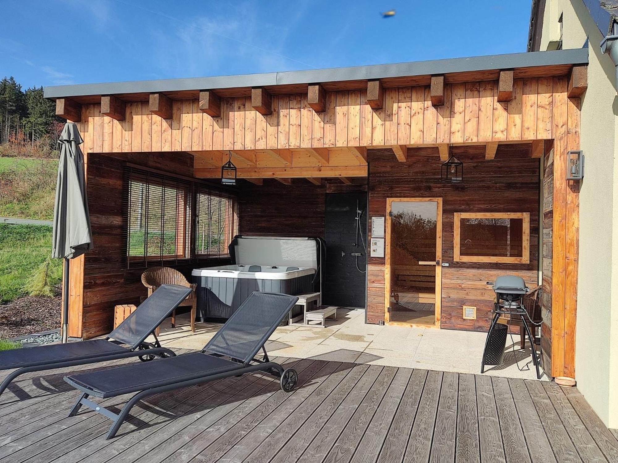 Frankenwald-Lodge Schwarzenbach am Wald Exteriér fotografie